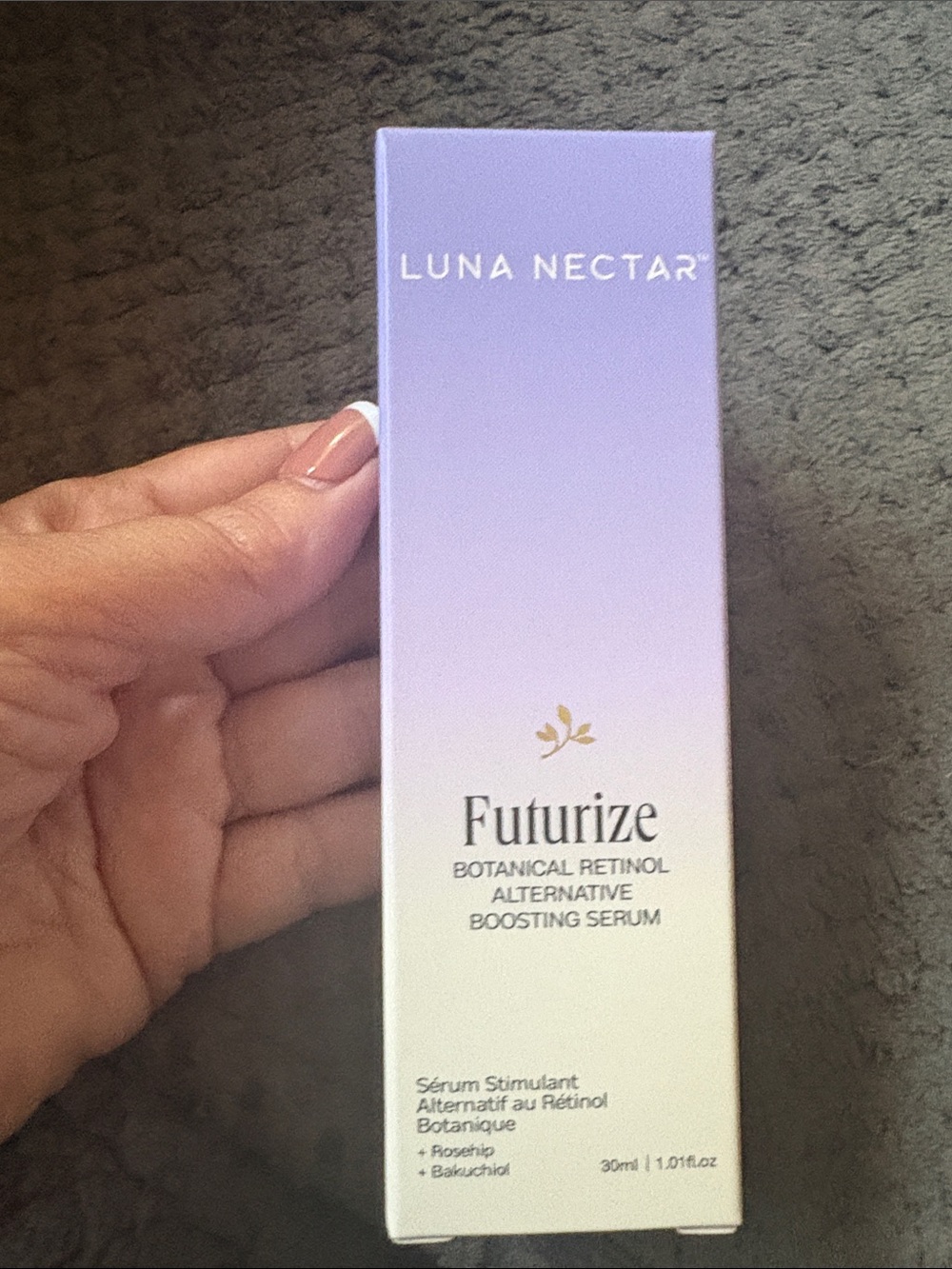 Luna nectar futurize botanical retinol alternative boosting serum